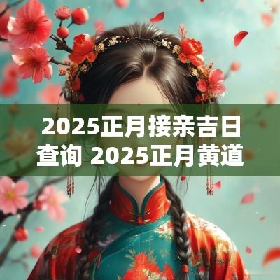 2025正月接亲吉日查询 2025正月黄道吉日