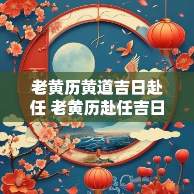 老黄历黄道吉日赴任 老黄历赴任吉日查询