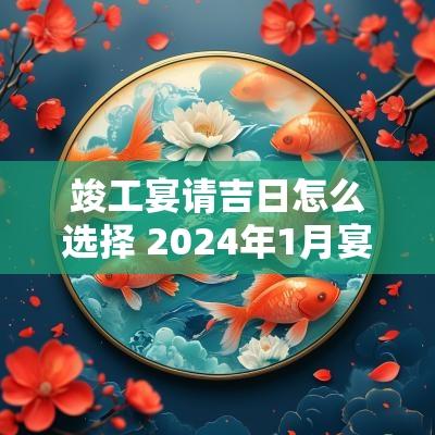 竣工宴请吉日怎么选择 2025年1月宴请黄道吉日