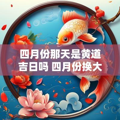 四月份那天是黄道吉日吗 四月份换大门的黄道吉日是哪天