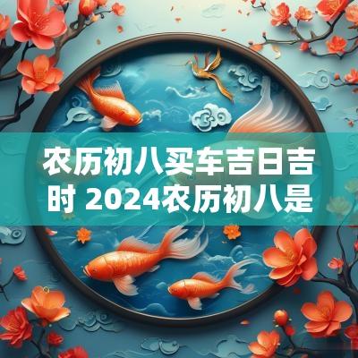 农历初八买车吉日吉时 2025农历初八是黄道吉日吗