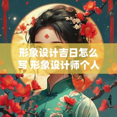 形象设计吉日怎么写 形象设计师个人简介