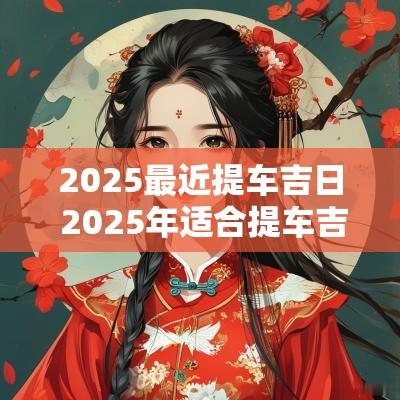 2025最近提车吉日 2025年适合提车吉日