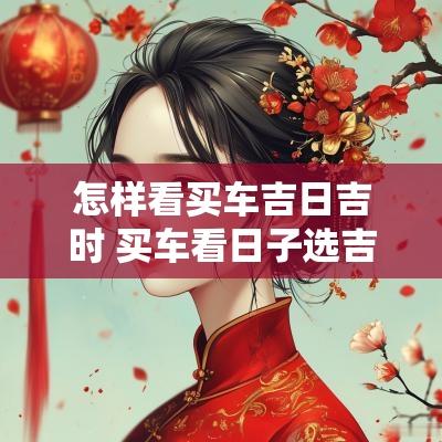 怎样看买车吉日吉时 买车看日子选吉日2025