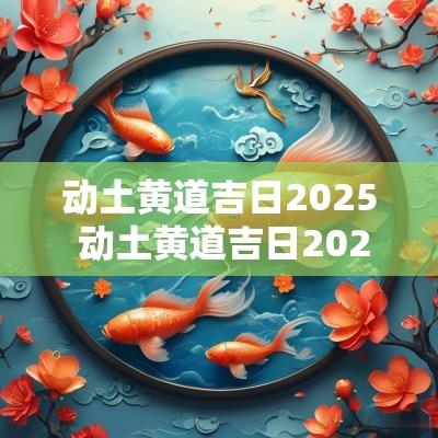 动土黄道吉日2025 动土黄道吉日2025年3月份查询