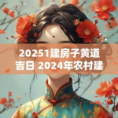 20251建房子黄道吉日 2025年农村建房子的黄道吉日