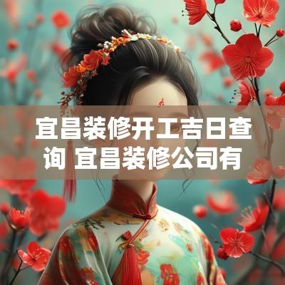 宜昌装修开工吉日查询 宜昌装修公司有哪些