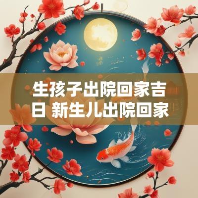 生孩子出院回家吉日 新生儿出院回家还需看吉日吗