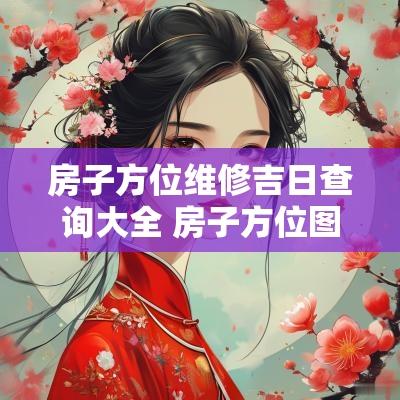 房子方位维修吉日查询大全 房子方位图