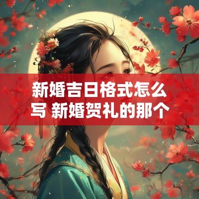 新婚吉日格式怎么写 新婚贺礼的那个格式怎么写