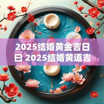 2025结婚黄金吉日曰 2025结婚黄道吉日
