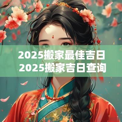 2025搬家最佳吉日 2025搬家吉日查询