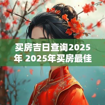买房吉日查询2025年 2025年买房最佳时间