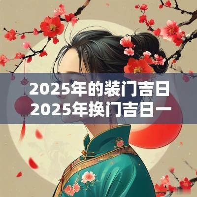 2025年的装门吉日 2025年换门吉日一览表