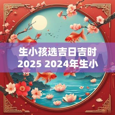 生小孩选吉日吉时2025 2025年生小孩吉日吉时查询表
