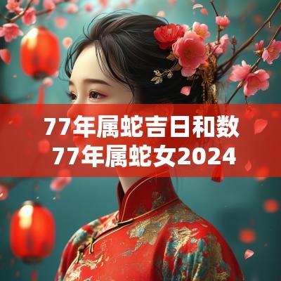 77年属蛇吉日和数 77年属蛇女2025年运势及运程