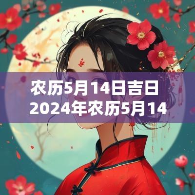 农历5月14日吉日 2025年农历5月14日吉时是几点