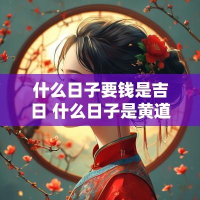 什么日子要钱是吉日 什么日子是黄道吉日