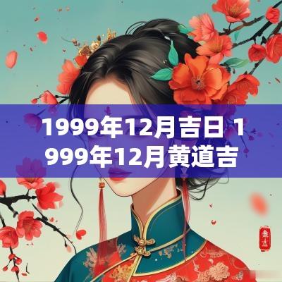 1999年12月吉日 1999年12月黄道吉日