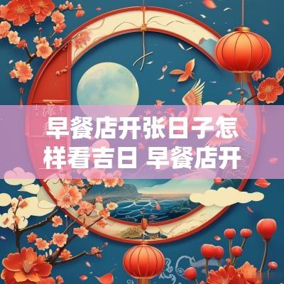 早餐店开张日子怎样看吉日 早餐店开在什么位置最佳