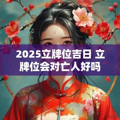 2025立牌位吉日 立牌位会对亡人好吗