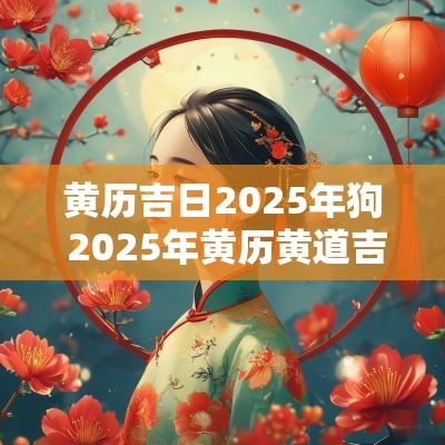黄历吉日2025年狗 2025年黄历黄道吉日查询