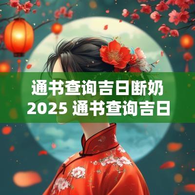 通书查询吉日断奶2025 通书查询吉日2025