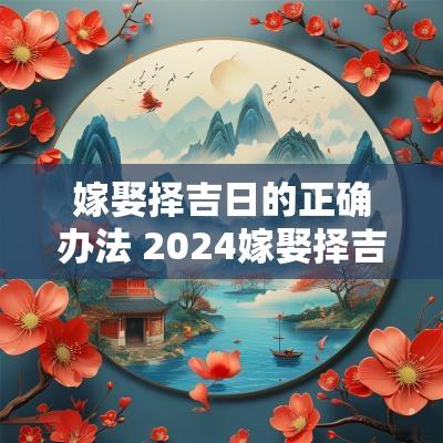 嫁娶择吉日的正确办法 2025嫁娶择吉日的正确方法
