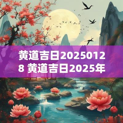 黄道吉日20250128 黄道吉日2025年老黄历