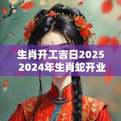 生肖开工吉日2025 2025年生肖蛇开业吉日