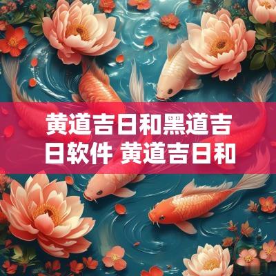 黄道吉日和黑道吉日软件 黄道吉日和黑道凶日的区别