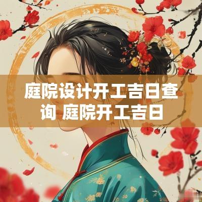 庭院设计开工吉日查询 庭院开工吉日