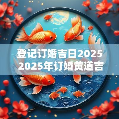 登记订婚吉日2025 2025年订婚黄道吉日