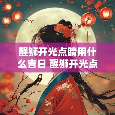 醒狮开光点睛用什么吉日 醒狮开光点睛仪式主持词