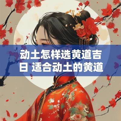 动土怎样选黄道吉日 适合动土的黄道吉日2025