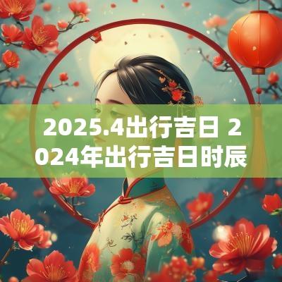 2025.4出行吉日 2025年出行吉日时辰