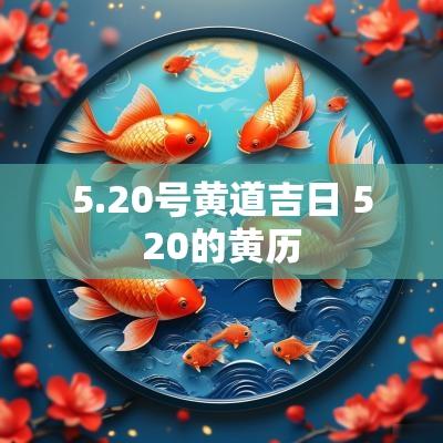 5.20号黄道吉日 520的黄历