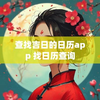 查找吉日的日历app 找日历查询