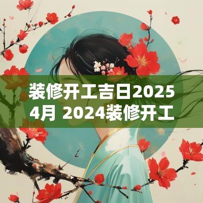 装修开工吉日20254月 2025装修开工吉日吉时对照表