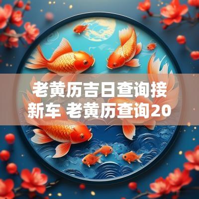 老黄历吉日查询接新车 老黄历查询2025年吉日