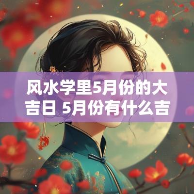 风水学里5月份的大吉日 5月份有什么吉日