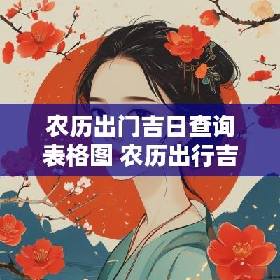 农历出门吉日查询表格图 农历出行吉日查询