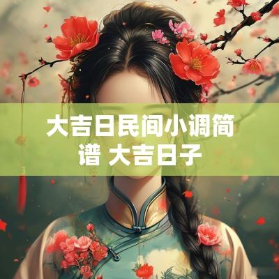 大吉日民间小调简谱 大吉日子