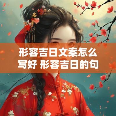 形容吉日文案怎么写好 形容吉日的句子