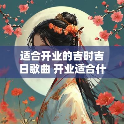 适合开业的吉时吉日歌曲 开业适合什么歌曲好听