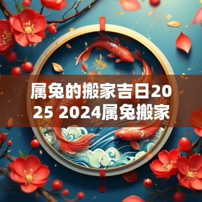 属兔的搬家吉日2025 2025属兔搬家的黄道吉日