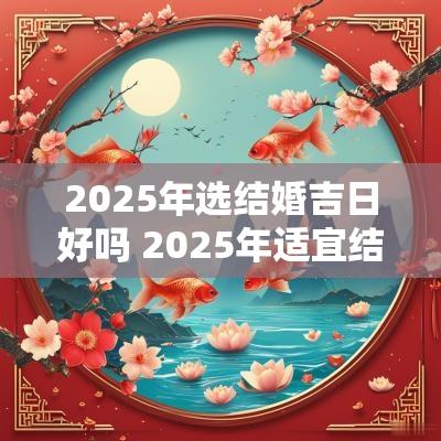 2025年选结婚吉日好吗 2025年适宜结婚的吉日