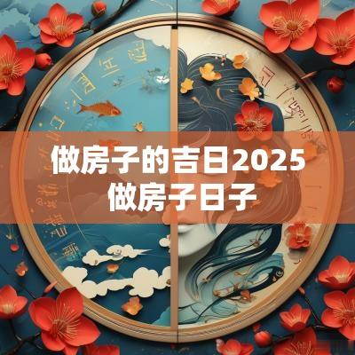 做房子的吉日2025 做房子日子