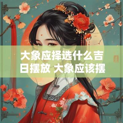 大象应择选什么吉日摆放 大象应该摆在家中什么地方