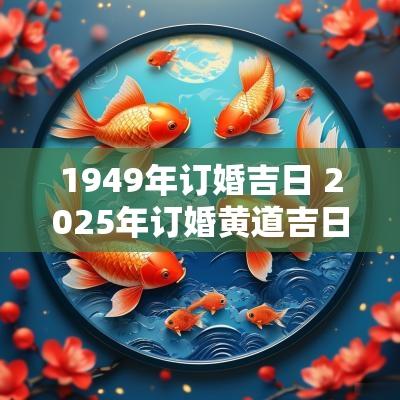 1949年订婚吉日 2025年订婚黄道吉日